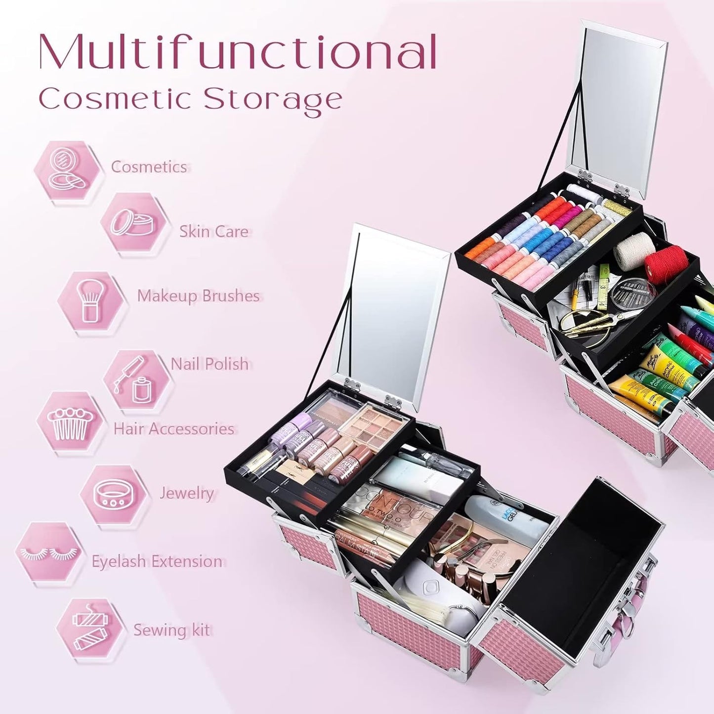 Makeup Organizer Colour Full Premium Quality
